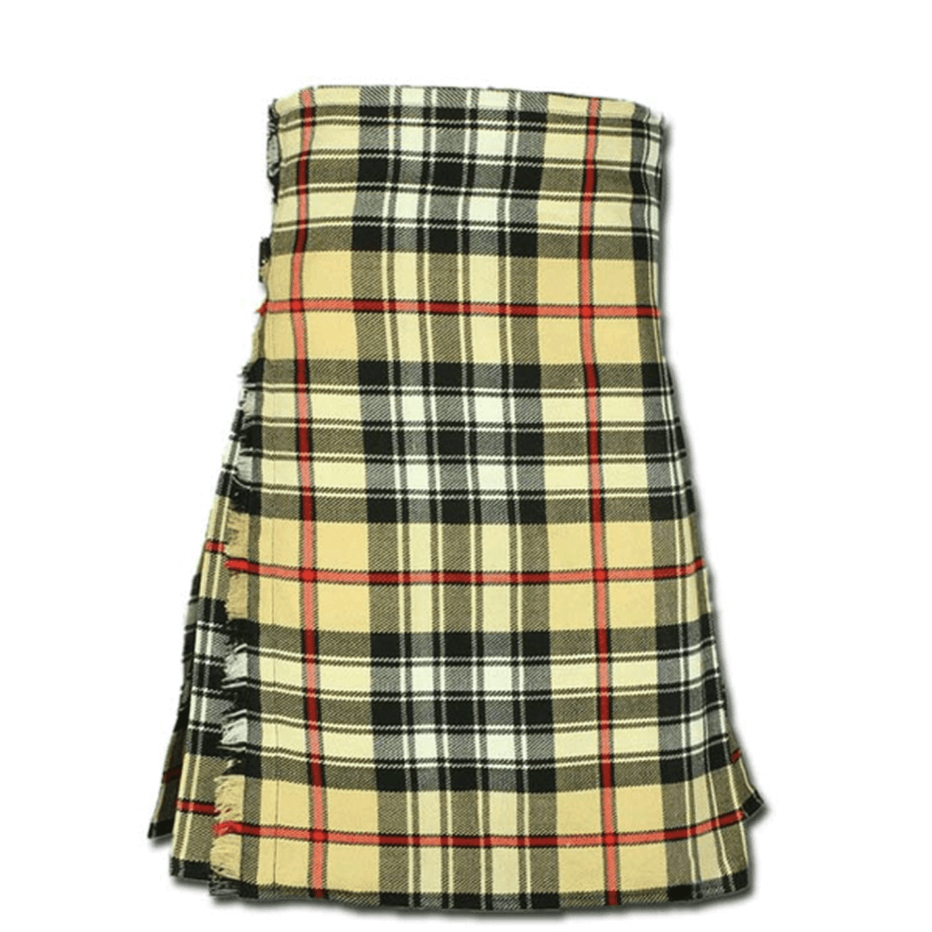 Burberry Tartan Kilt Front