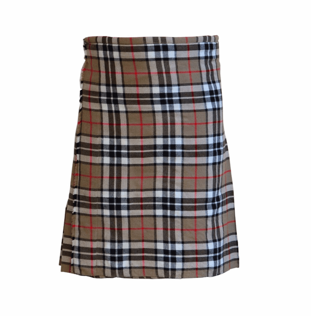 Thompson Camel Tartan Kilt