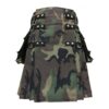 Woodland Camo Gothic Utility Kilt