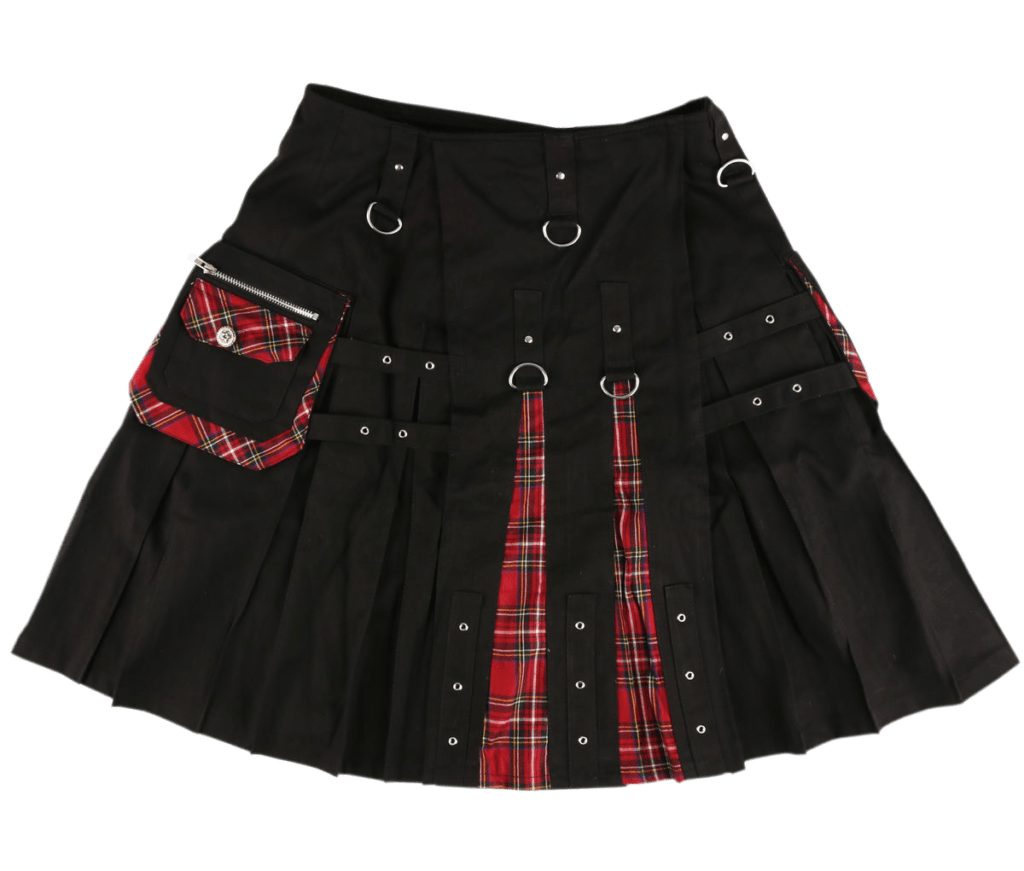 Women Hybrid Tartan Utility Kilt