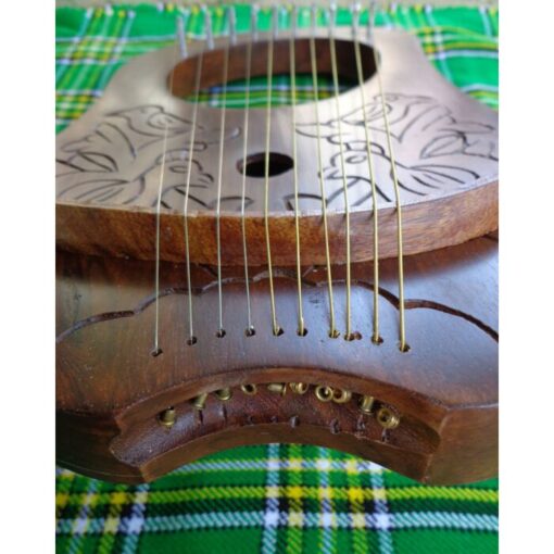 Rosewood Lyre Harp - Image 2