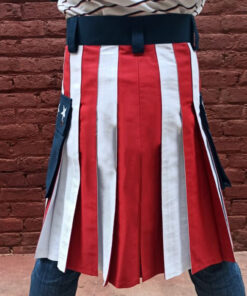American Fashion Flag Utility Kilt