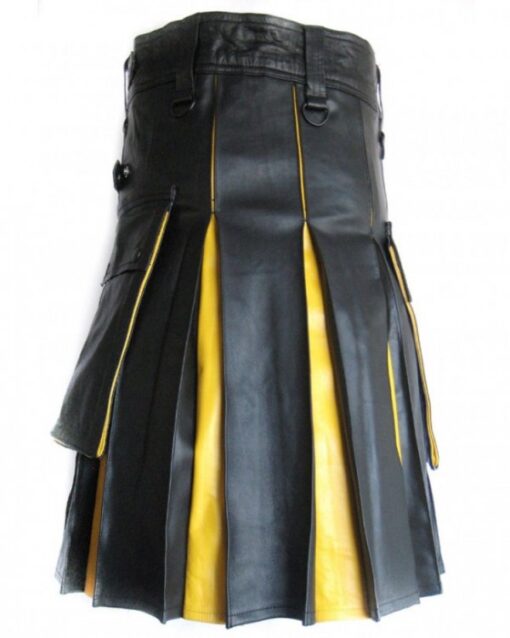 Hybrid Leather Kilt for Men - Image 2