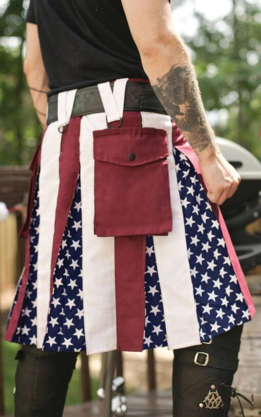 United Hybrid Utility Kilt For Men - Image 2