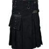 Black Worker Utility Kilt