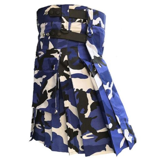 Navy Camouflage Kilt - Image 2